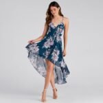 Sugar And Spice Floral High-Low Dress