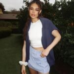 Casual Cutie High-Rise Striped Boxer Detail Skort